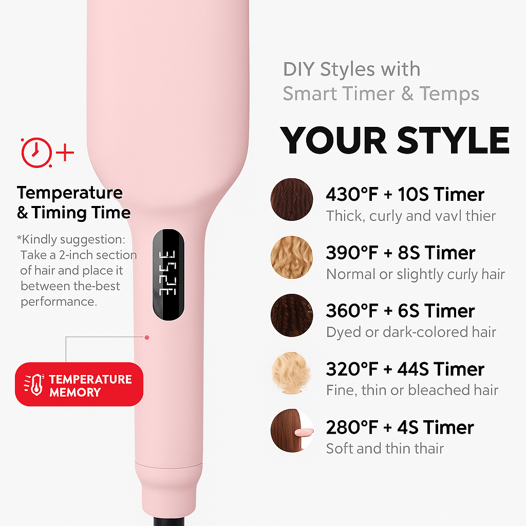 Triple Wave Wand – Instant Beach Waves