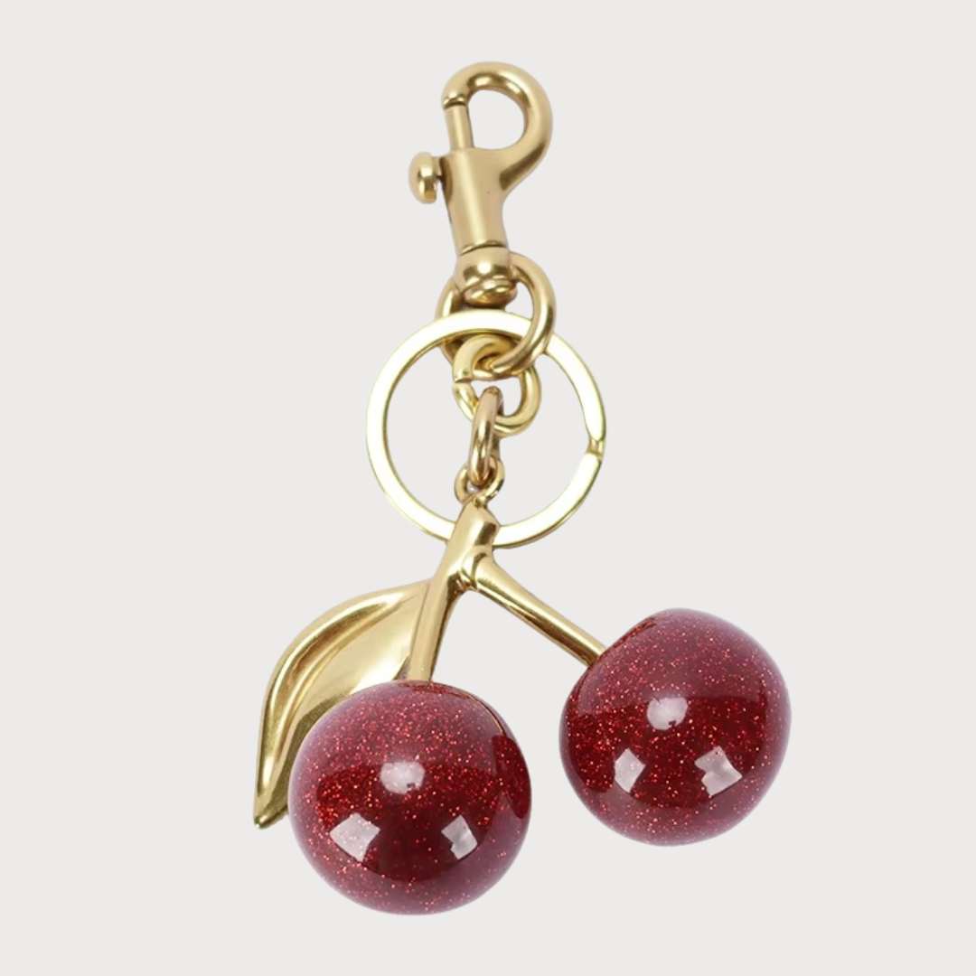 Cherry Charms Keychain