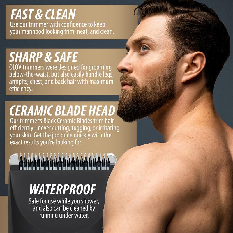 TrimMate Pro – Men’s Body & Intimate Groomer