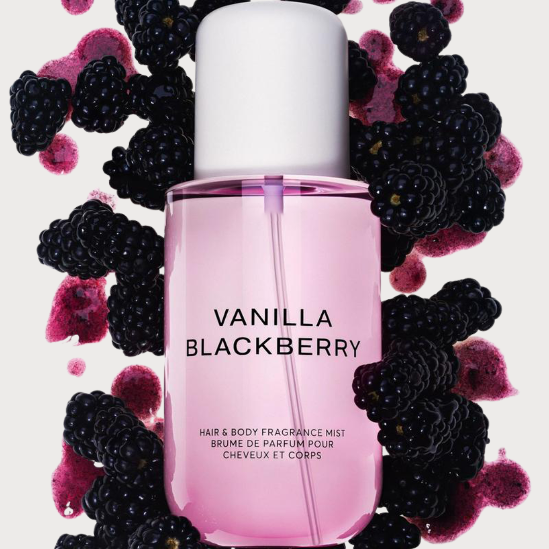 Vanilla Blackberry, Vanilla & Heavy Cream Body Mist