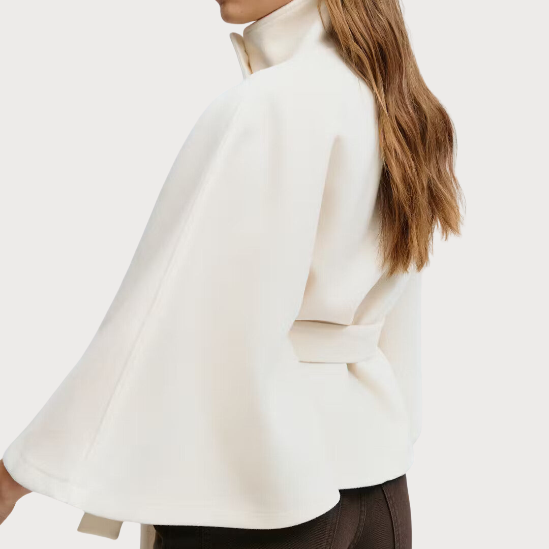 Belted Cape Jacket