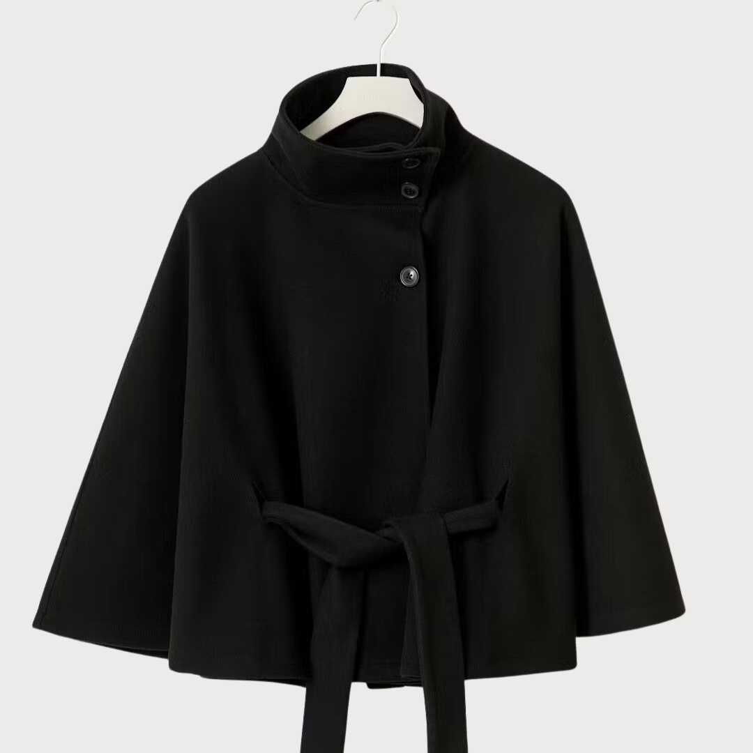 Belted Cape Jacket