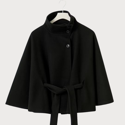 Belted Cape Jacket