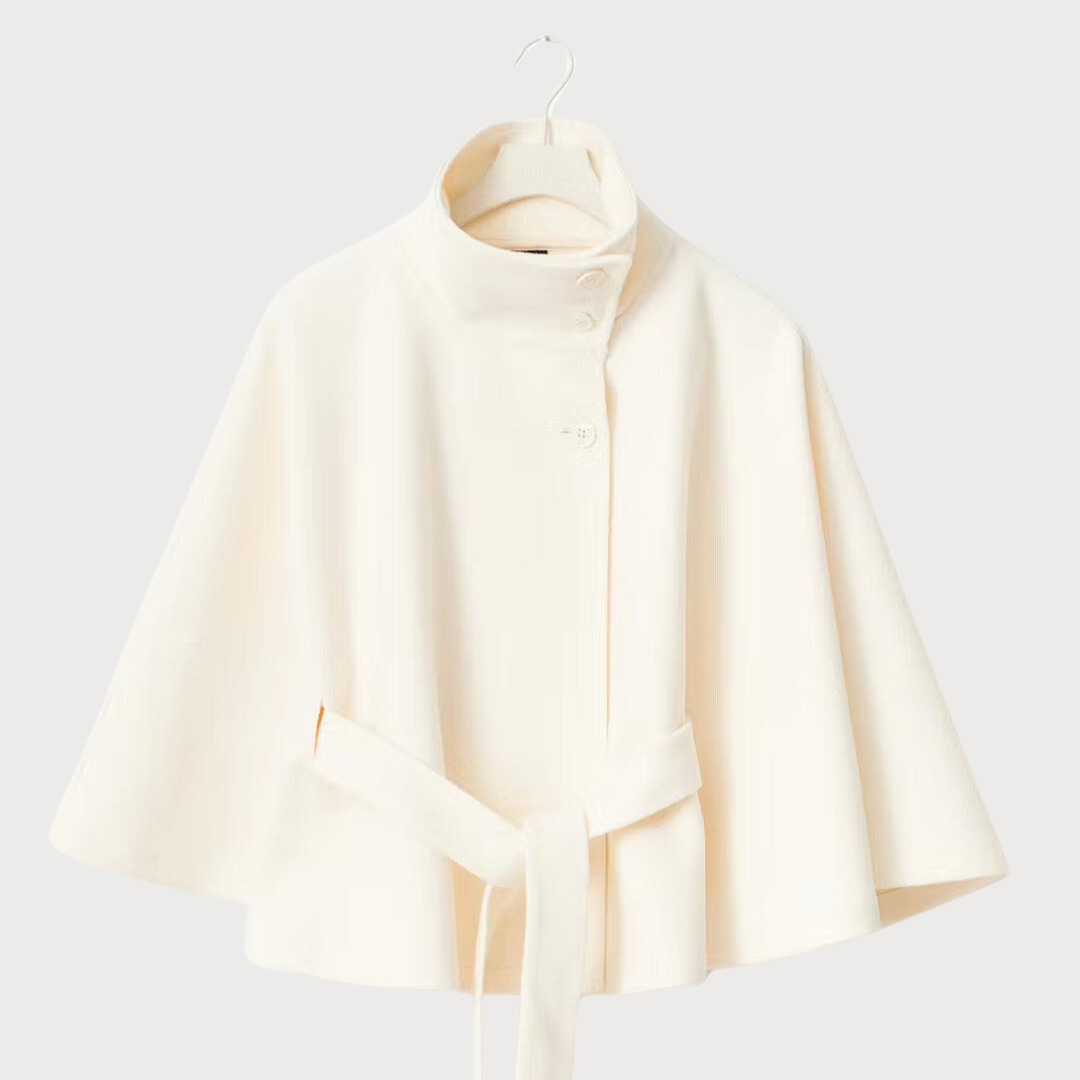 Belted Cape Jacket