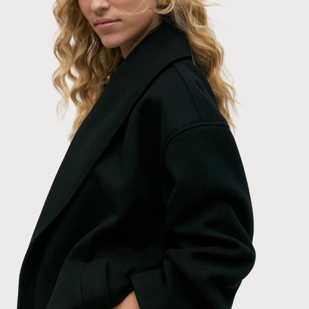 Belted Cape Jacket