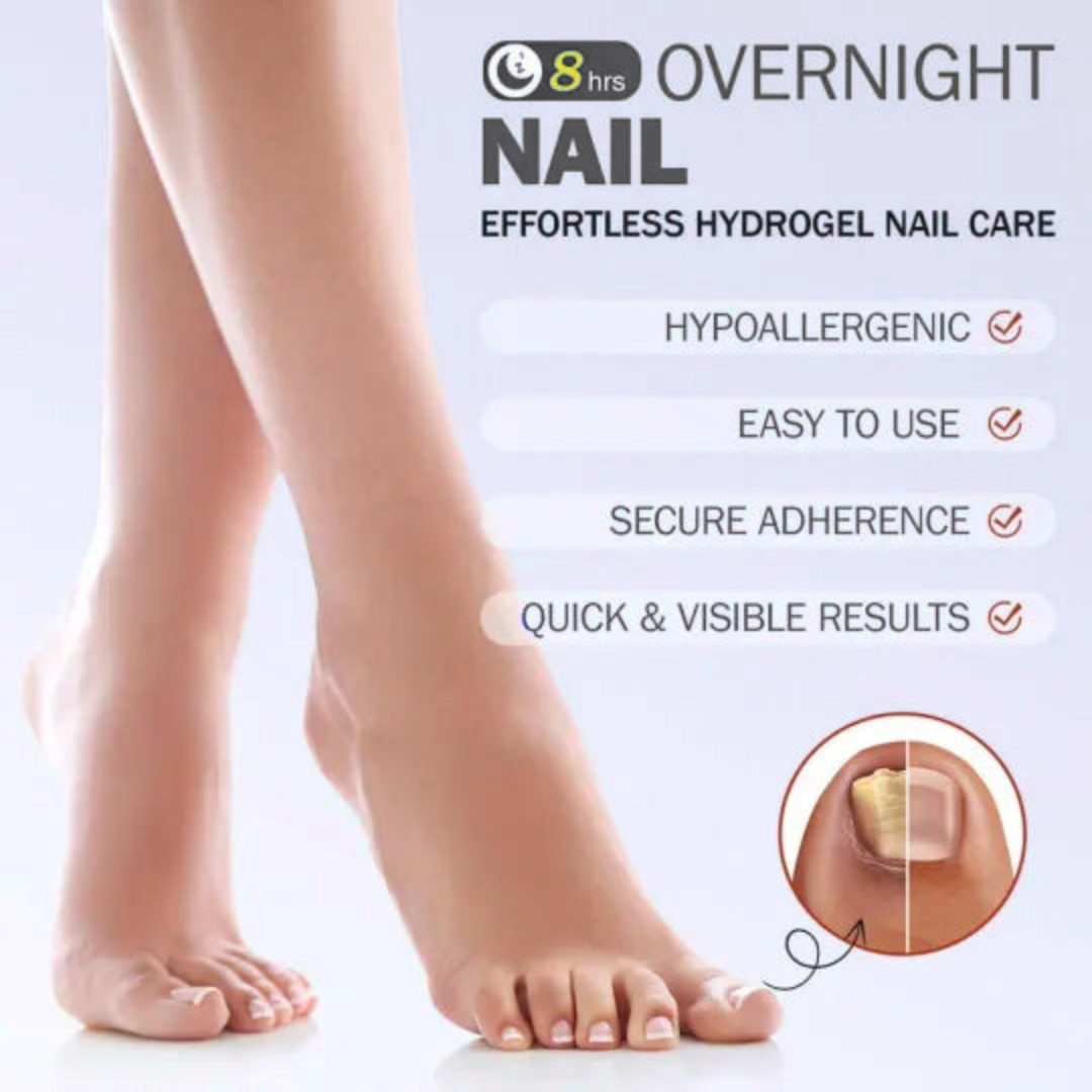 Overnight Fungal Nail Repair – 21 Patches