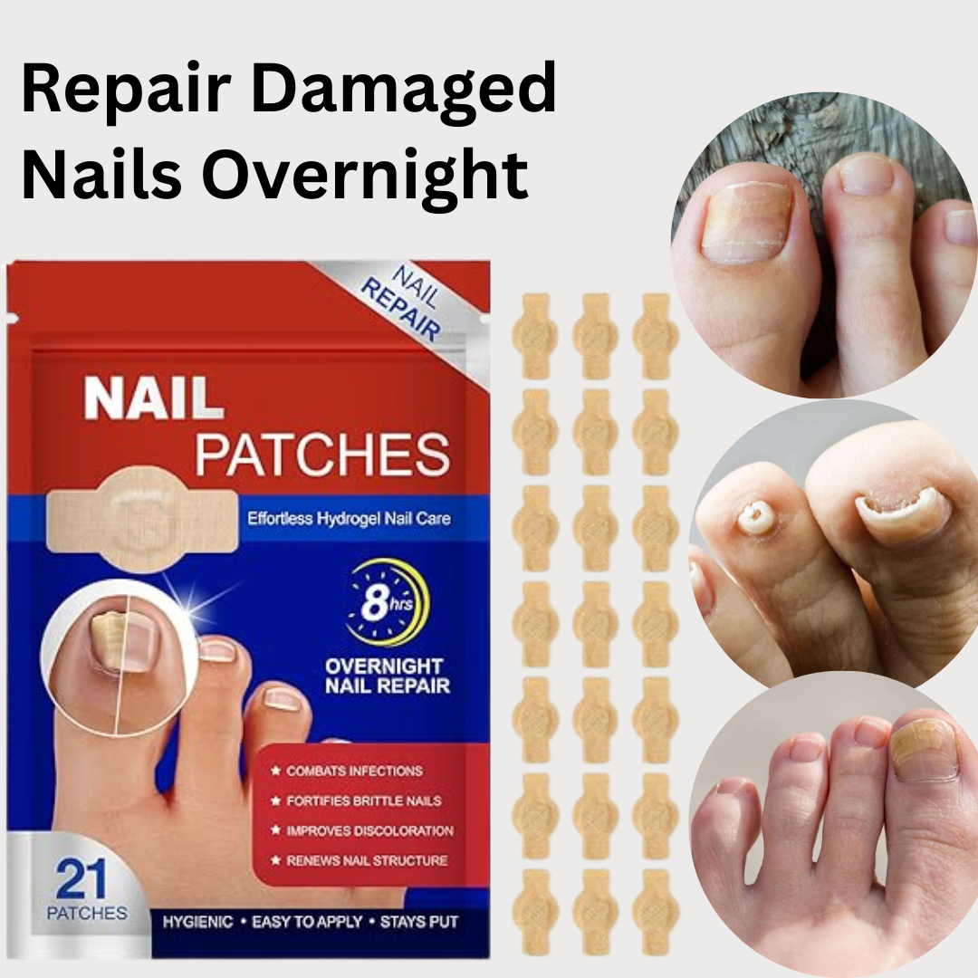 Overnight Fungal Nail Repair – 21 Patches