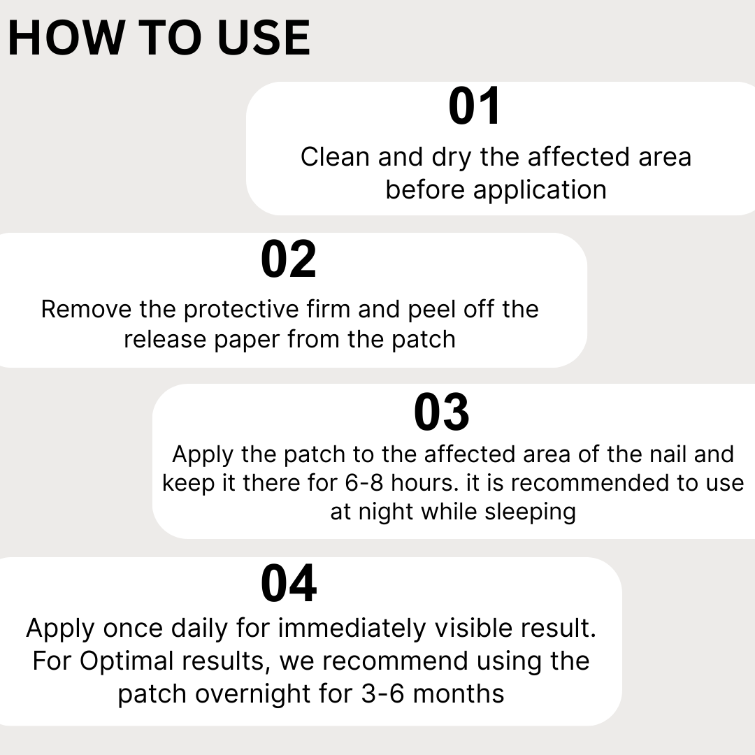 Overnight Fungal Nail Repair – 21 Patches