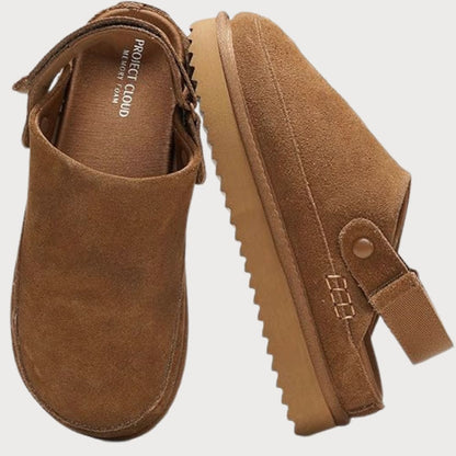 2-in-1 Suede Clogs