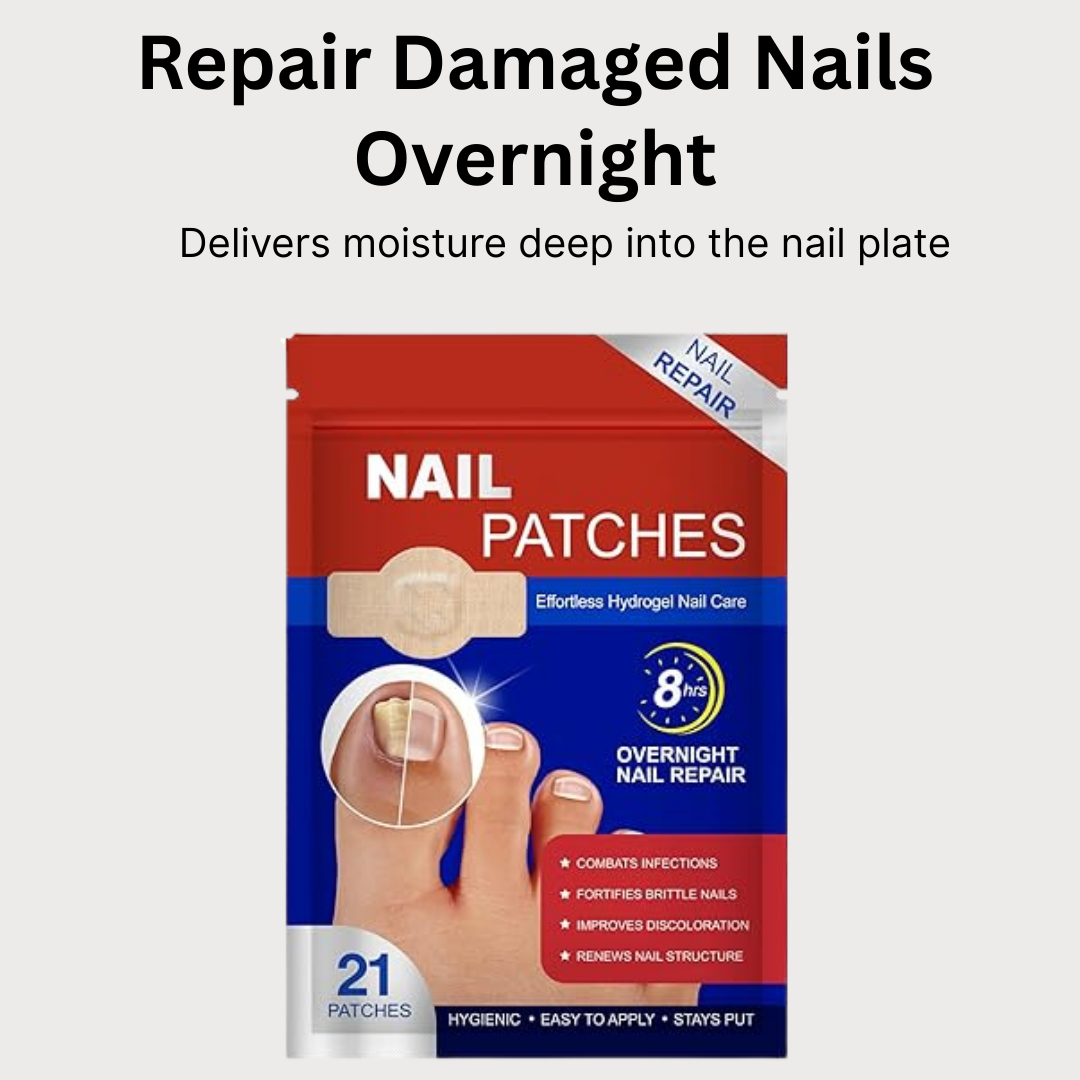 Overnight Fungal Nail Repair – 21 Patches
