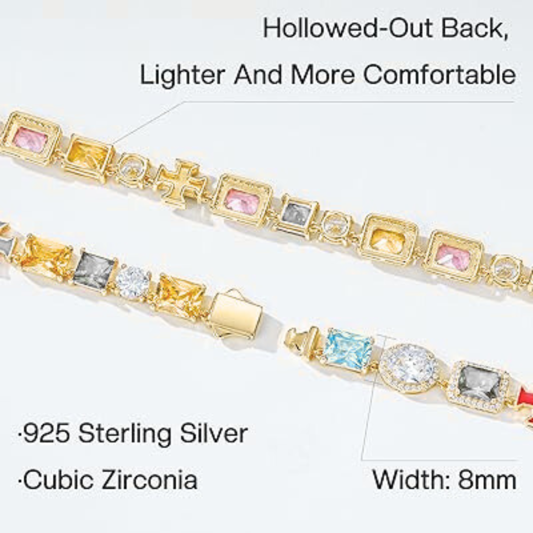 Gold Solstice Gemstone Bundle (Necklace & Bracelet)
