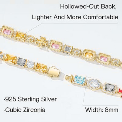 Gold Solstice Gemstone Bundle (Necklace & Bracelet)