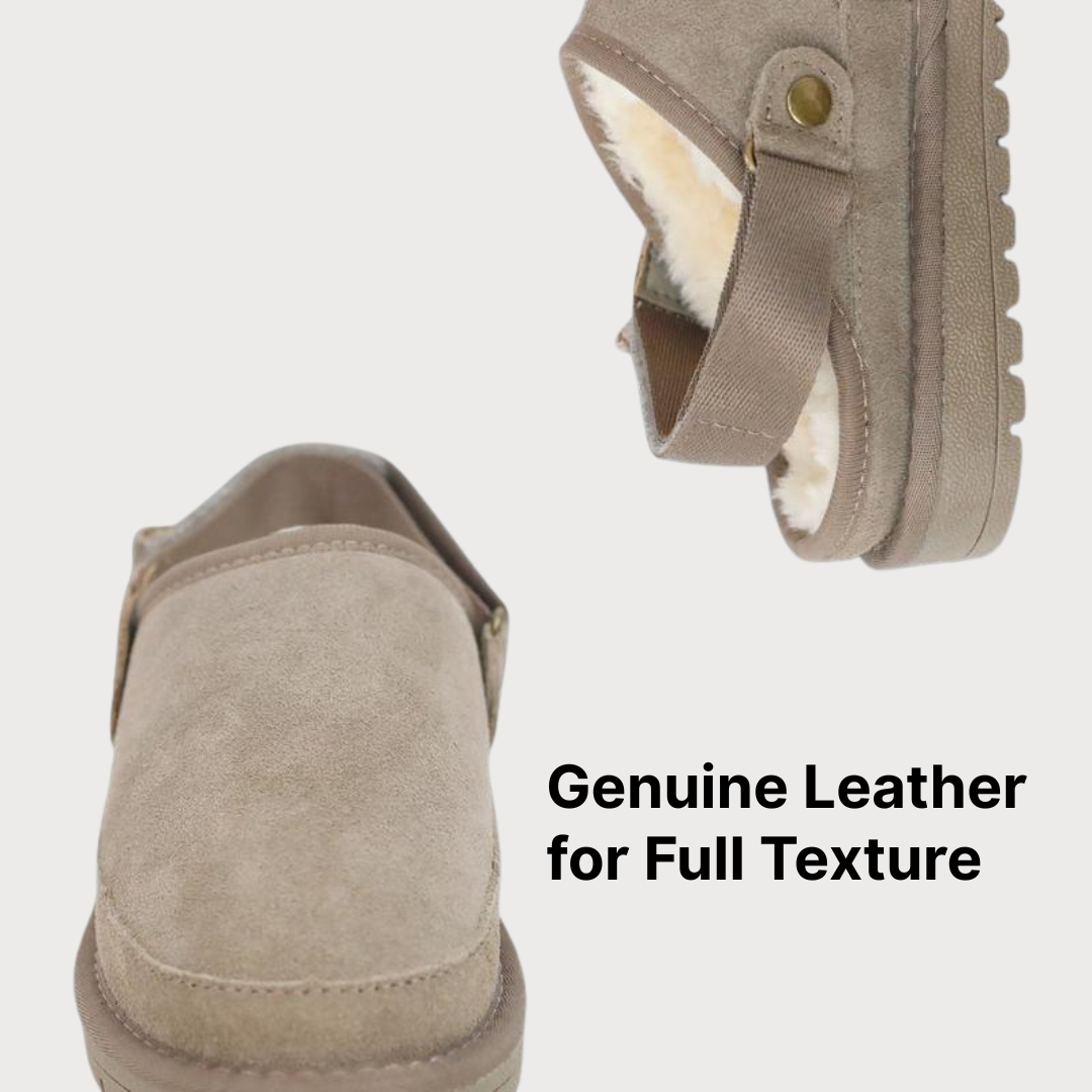 2-in-1 Suede Clogs