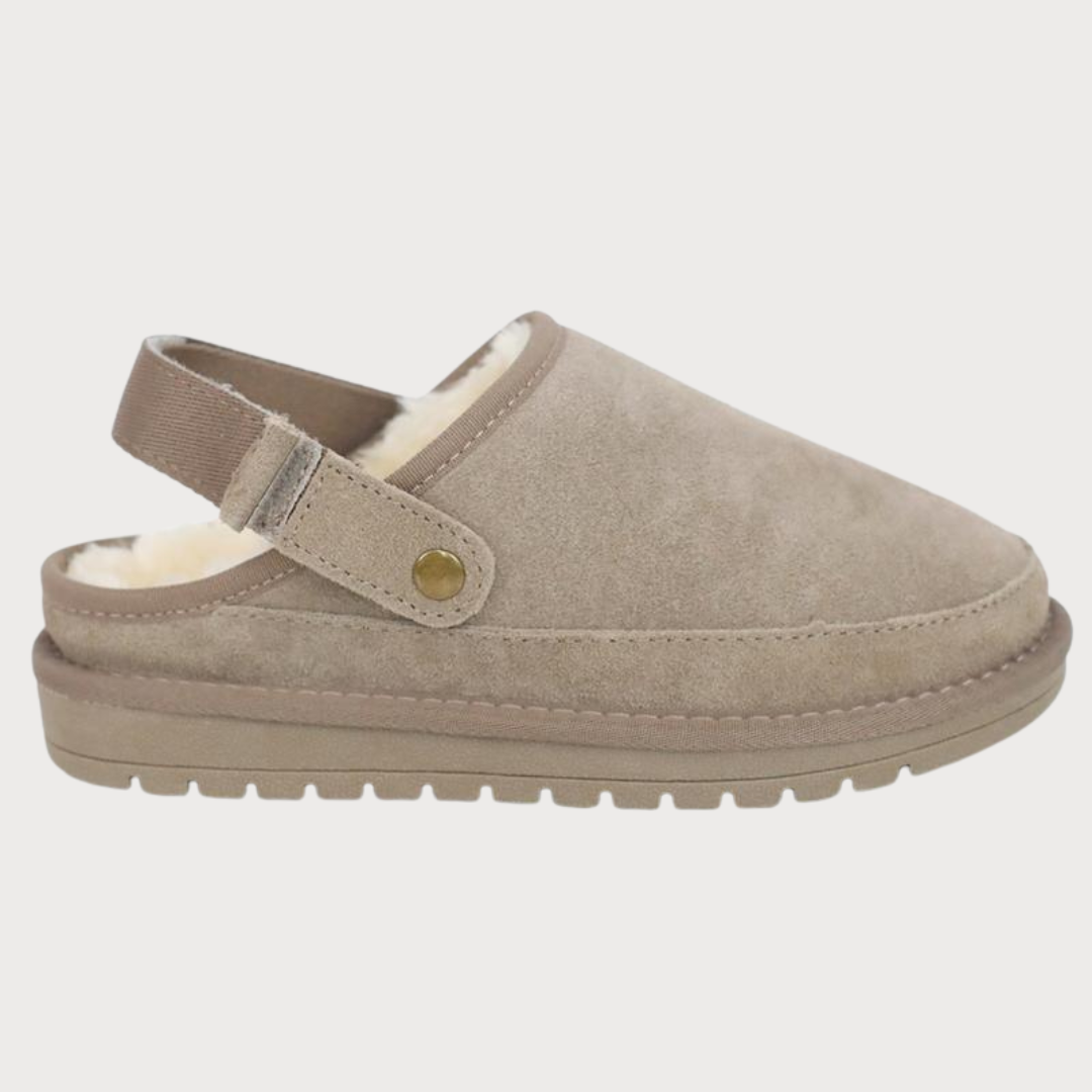 2-in-1 Suede Clogs