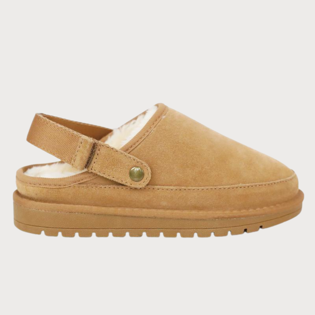 2-in-1 Suede Clogs