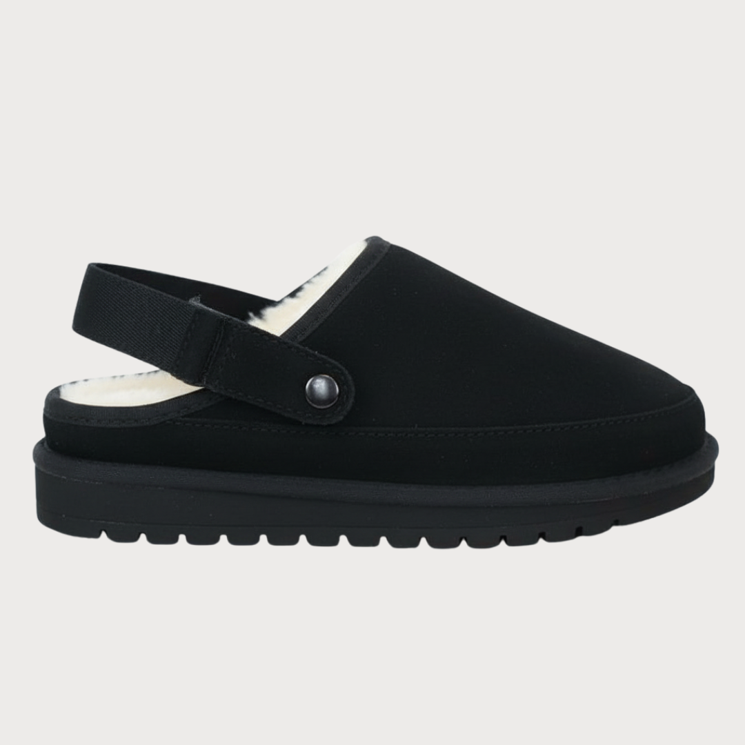 2-in-1 Suede Clogs