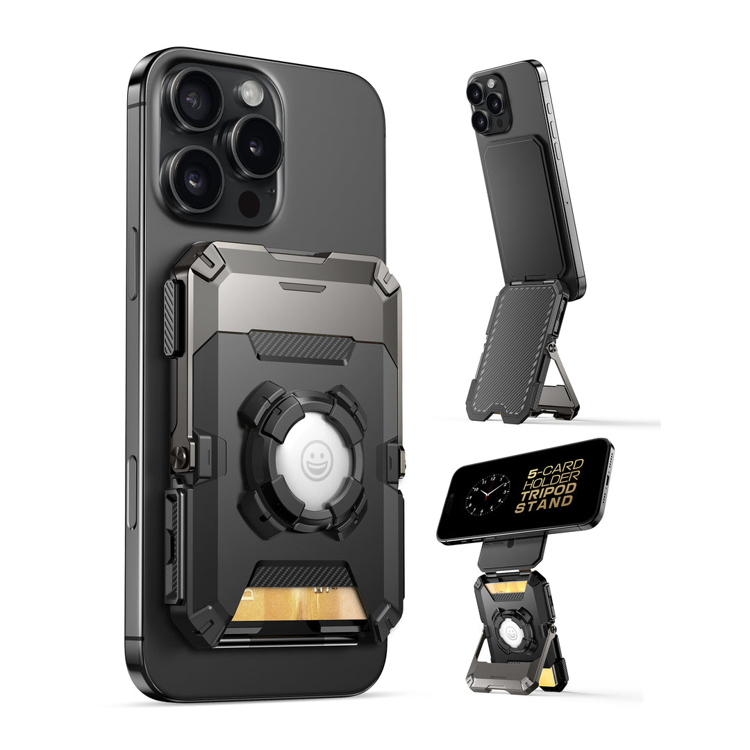 LockStand – Magnetic Wallet & Tripod