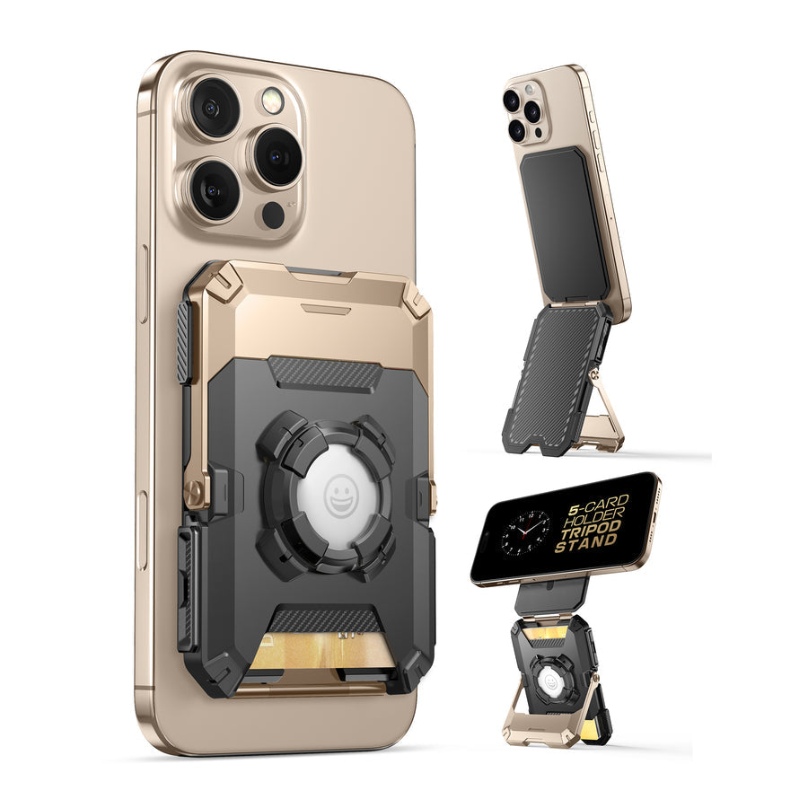 LockStand – Magnetic Wallet & Tripod