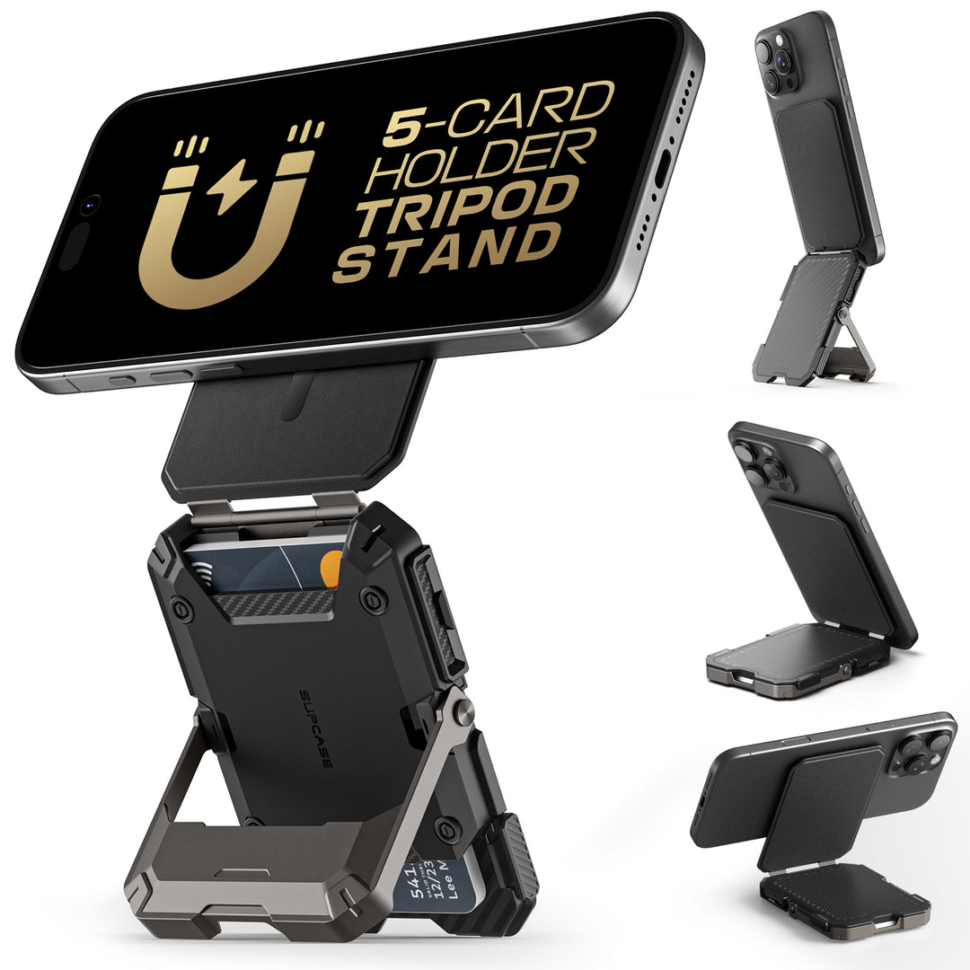 LockStand – Magnetic Wallet & Tripod
