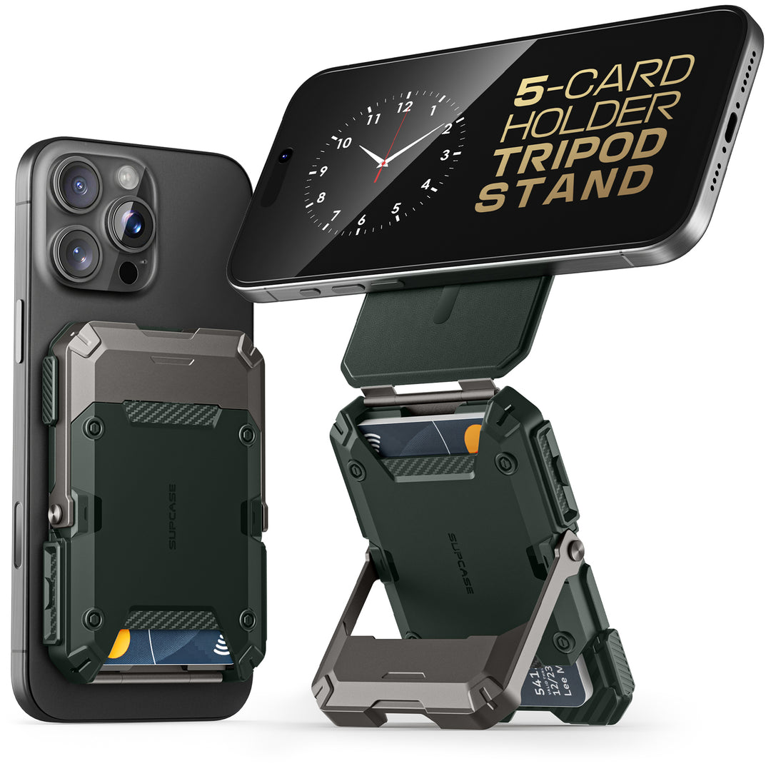 LockStand – Magnetic Wallet & Tripod