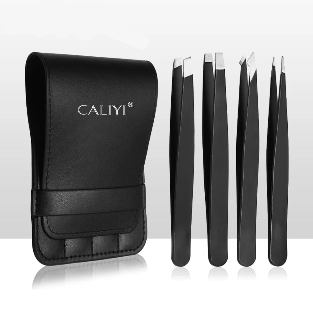 Precision Steel Tweezer Set