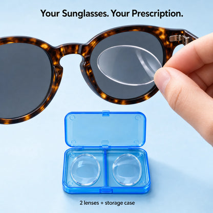 Clear Vision Stick-On Lens