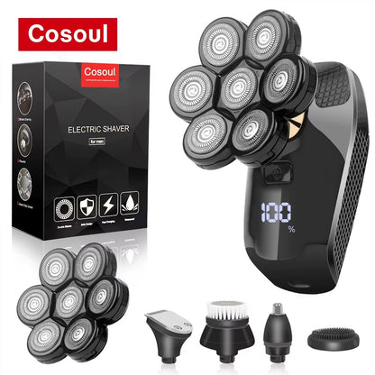 TrimMate Pro –  Bald Head & Beard Shaver