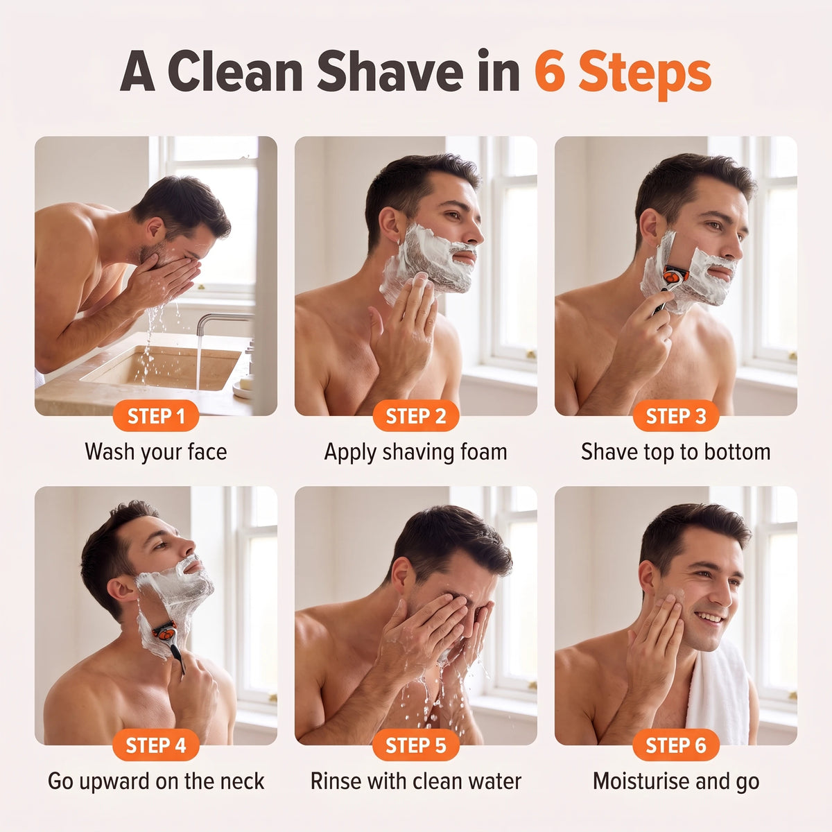 New Men's Razor Blade Set